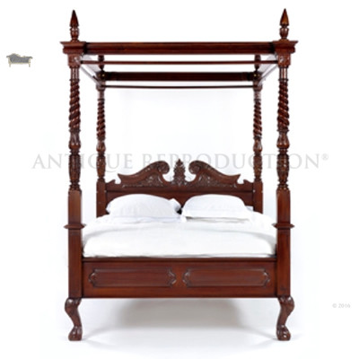 Chippendale Four Poster Canopy Bed, King Size Four Poster Bed Australia