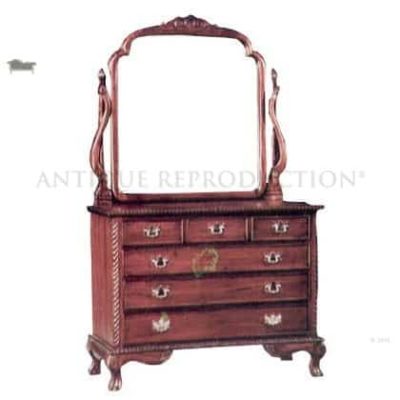 Dressing Table Repoduction Chippendale Style - Antique Reproduction Shop