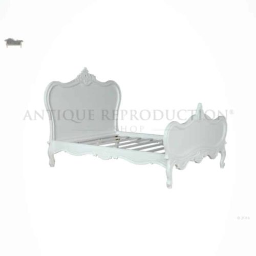 classic-french-provincial-style-antique-white-bed