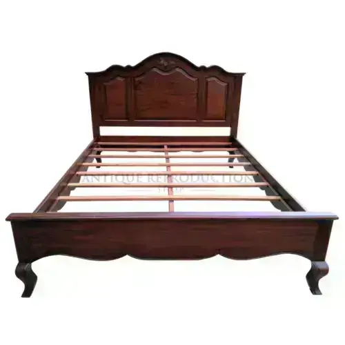 French Country Mahogany Bed