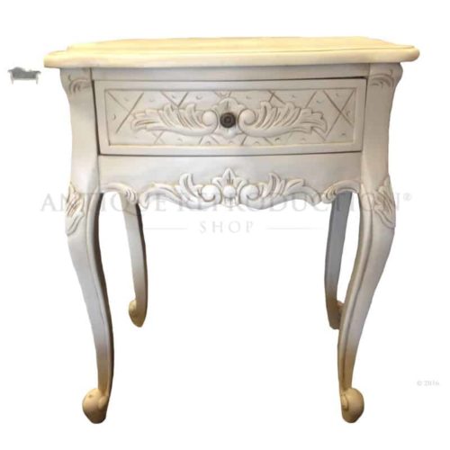 french-provincial-bedside-1-draw-antique-cream