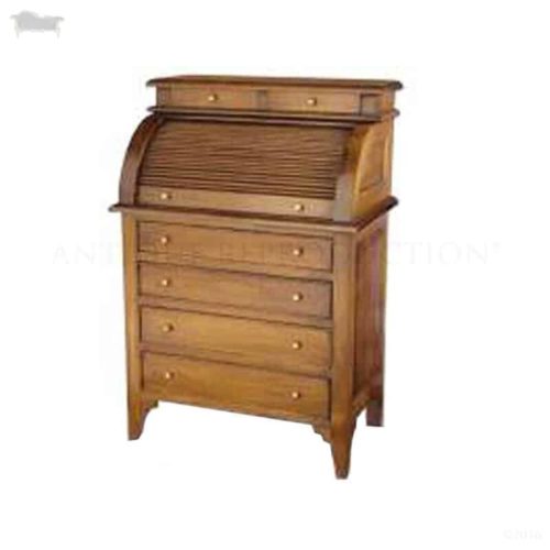 traditional-roll-top-desk-mini-antique-reproduction