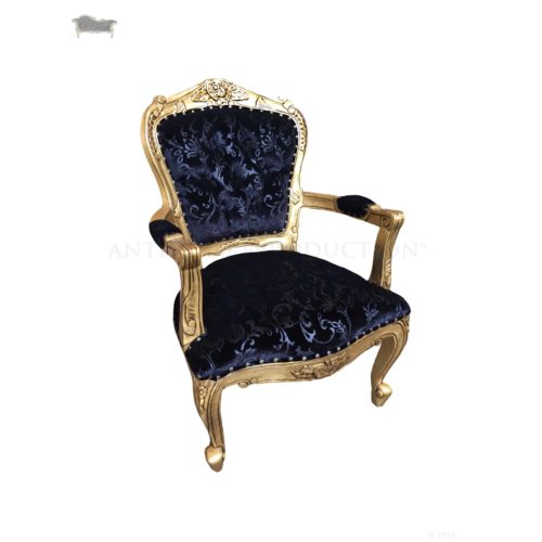 French Arm Accent Chair