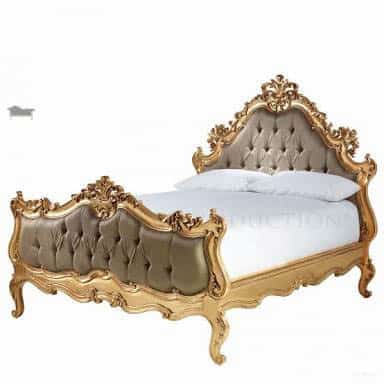 New French Baroque Style Bed