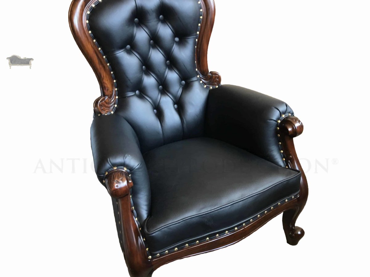 grey captains chair