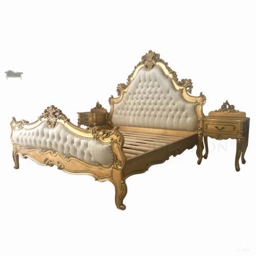 New French Baroque Bed Set