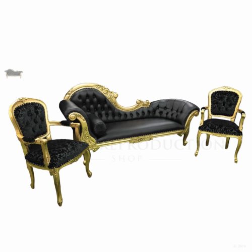 French Provincial Chaise Setting