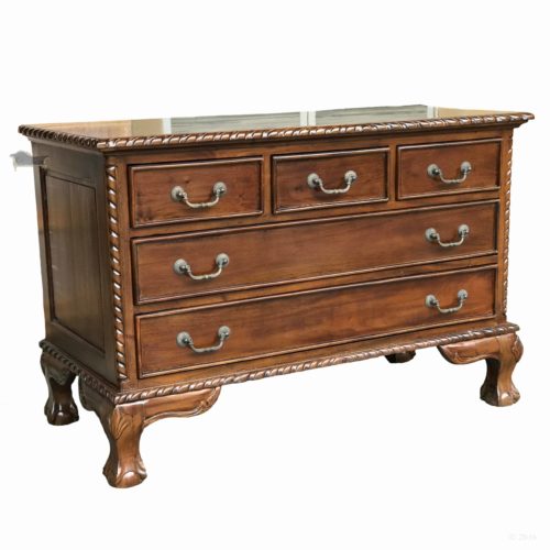 Chippendale Chest of 5 Drawers