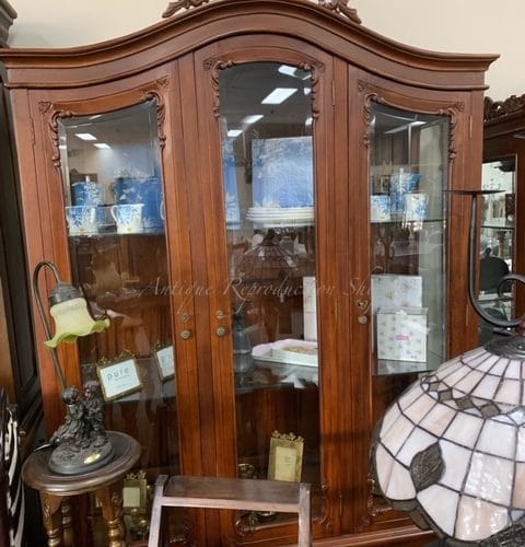 a chippendale display cabinet for sale