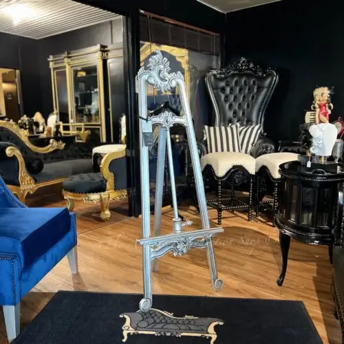 French Easel medium - Antique Silver