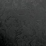 Mozart Self Patterened Velvet - Black