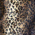 Leopard Print Faux Fur Fabric