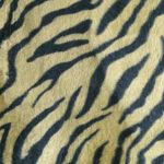 Tiger Print Faux Fur Fabric