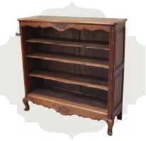 Antique Reproduction Mahogany Bookcases