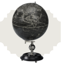 Antique Reproduction Globes