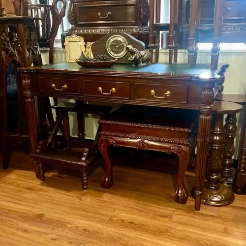 Empire Style 3 Drawer Writing Desk