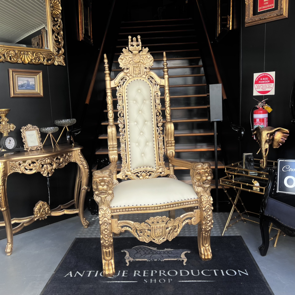 Chair Lion King Couch King Queen Throne Elegant Comfort And