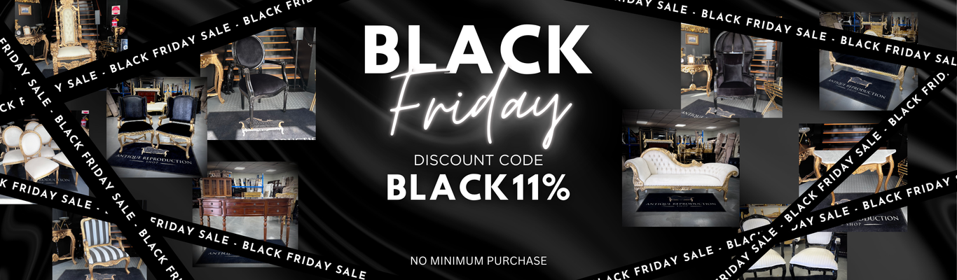 Black Friday banner with discount code