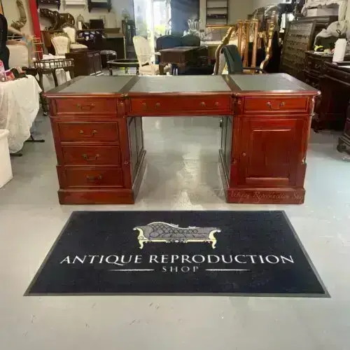 Partner Desk Mahogany 180cm