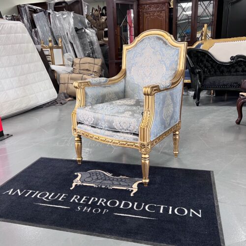 Regency French Provincial 1 Seater - Antique Gold Finish