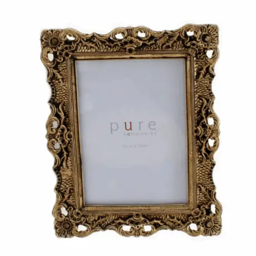 Antique Gold Embellished Frame