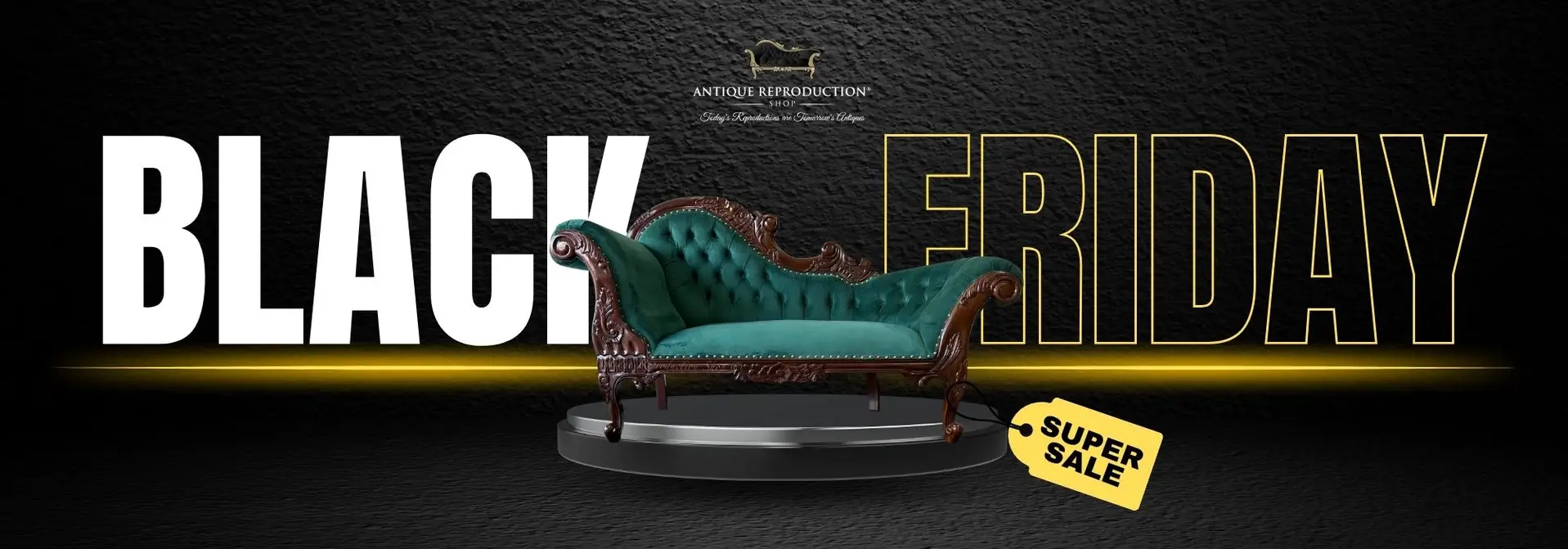 The Antique Reproduction Shop Black Friday sale is now live. French Baroque Provincial