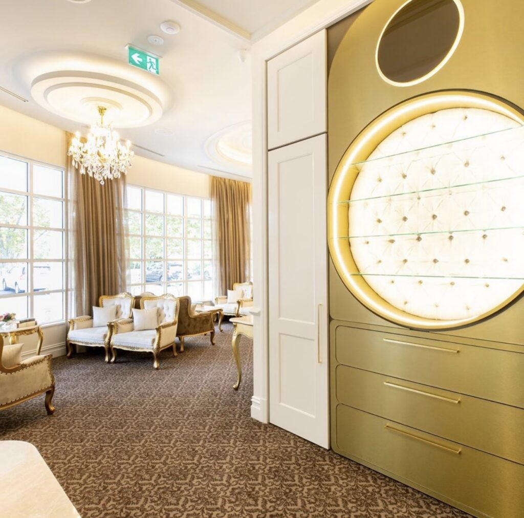 This is an image of the business fitout completed at Iconic Dentistry, in South Perth, WA