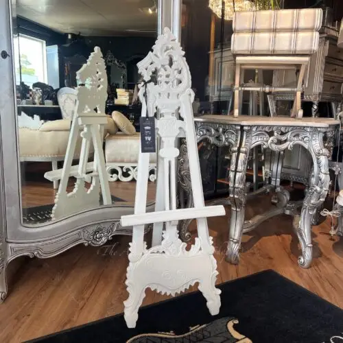 French White Easel Small